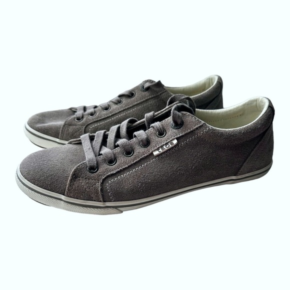 TAOS Footwear Womens Suede Retro Star Graphite Grey Sneakers 8.5 - Picture 5 of 6